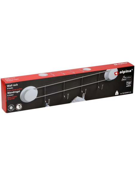 Wandrek met zuignappen