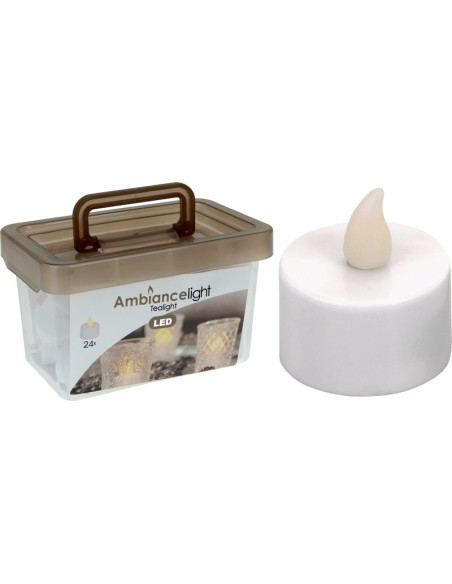 Box met 24 LED-Theelichtjes LED