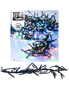 Clusterverlichting 1512 LED 11m multicolor 2