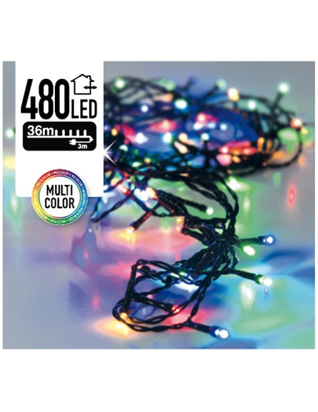 LED-verlichting 480 LED's 36 meter multicolor