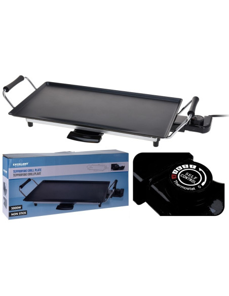 Teppan Yaki grillplaat - 47cm - 2000W