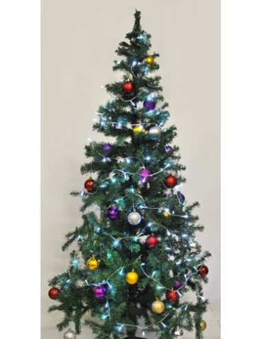 Kerstverlichting 200 Led - Koud Wit - Batterij