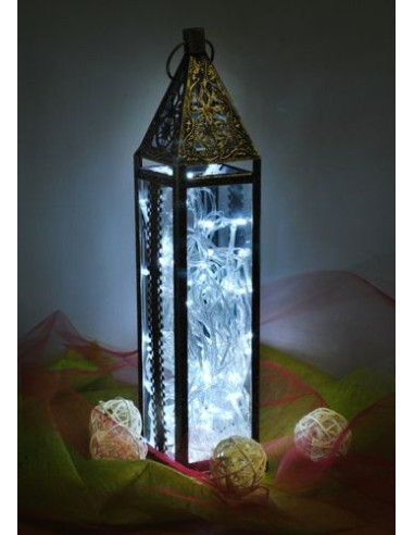 Kerstverlichting 200 Led - Koud Wit - Batterij