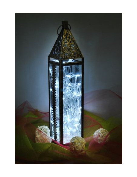 Kerstverlichting 200 Led - Koud Wit - Batterij