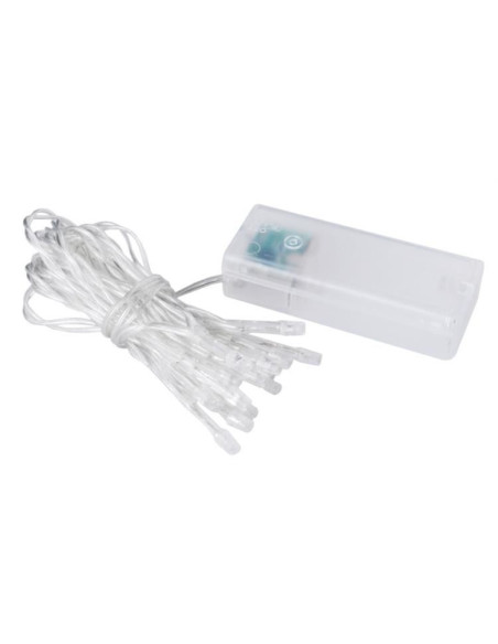 Kerstverlichting - 10 LED's - batterijen - Warm Wit