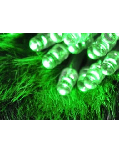 Kerstverlichting - 10 LED's - batterijen - Groen