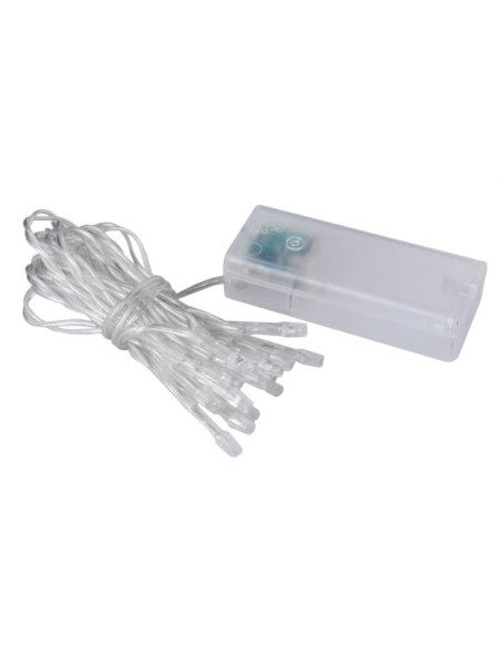 Kerstverlichting - 20 LED's - Batterijen - Koud Wit