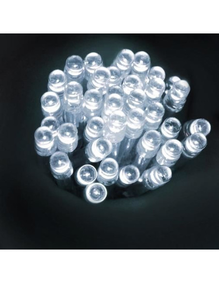 Kerstverlichting - 40 LED's - Batterij - Koud Wit