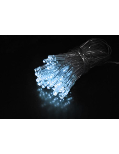 Kerstverlichting - 40 LED's - Batterij - Koud Wit