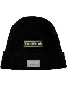 ToolPack Werkmuts met LED-verlichting - zwart