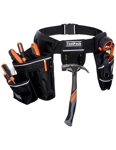 ToolPack Robuuste gereedschapsgordel met 2...