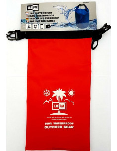 Waterdichte Zak - Lastpak - Tas - 2 Liter - Rood