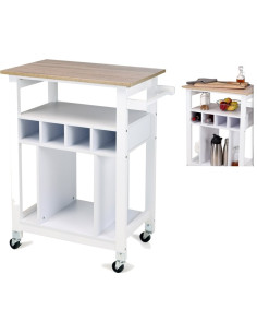 Stijlvolle keukentrolley 2