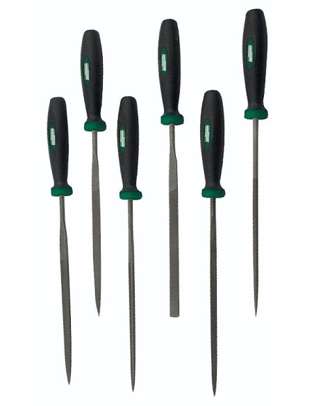 Bruder Mannesmann Sleutelvijlen (set van 6 stuks) in koffer