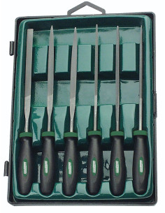 Bruder Mannesmann Sleutelvijlen (set van 6 stuks) in koffer 2