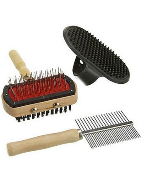 Borstelset voor honden en katten