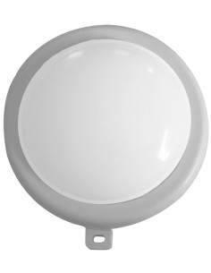 LED Buitenlamp rond - wit - 6W