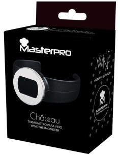 Masterpro Wijn thermometer RVS met LCD display 2