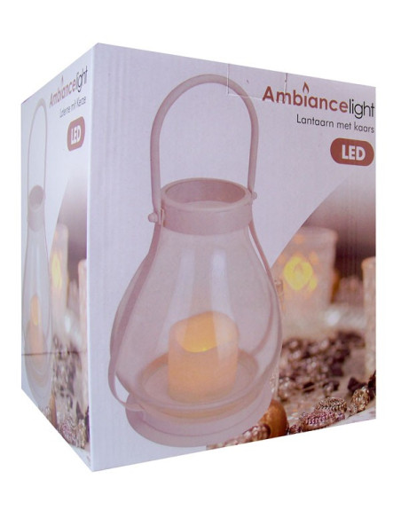 Betoverende LED Lantaarn: Sfeervol Licht & Elegant Design