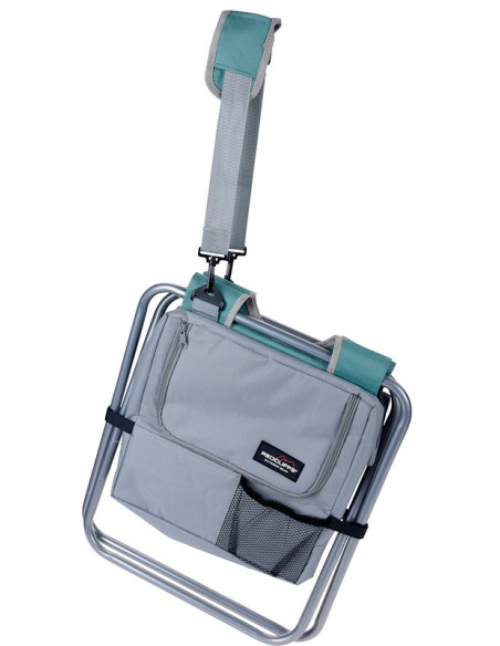 Vouwkruk met koeltas - blauw