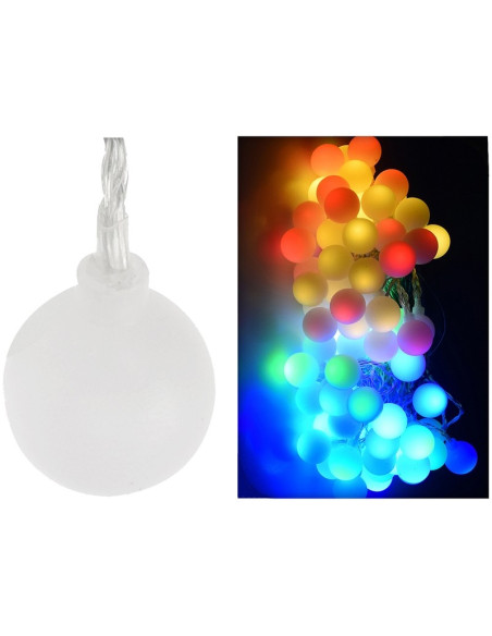 Feestverlichting 16 meter - 80 multikleur LED lampen