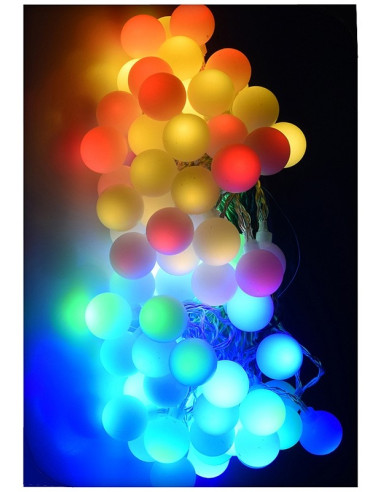 Feestverlichting 16 meter - 80 multikleur LED...