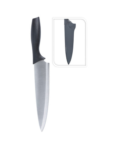 Vleesmes - incl. houder en slijper