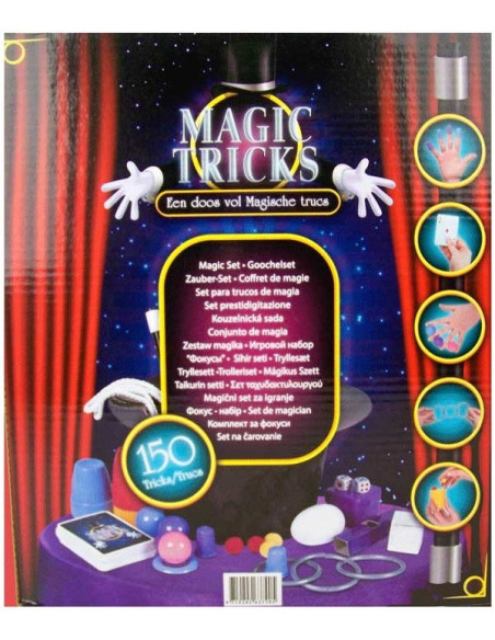 Magische goocheldoos met 150 trucs
