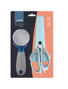 Bergner Pizzasnijder en Keukenschaar 2