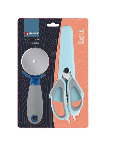 Bergner Pizzasnijder en Keukenschaar