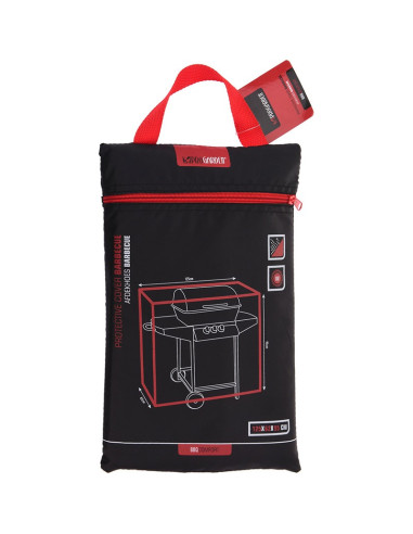 Afdekhoes voor rechthoekige barbecue