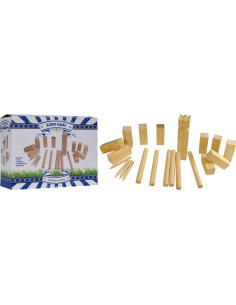 Kubb spelset - groot -hout 2