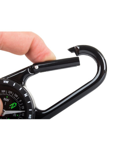 Kompas - Sleutelhanger met karabijnhaak