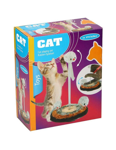 Speelset voor katten 26cm