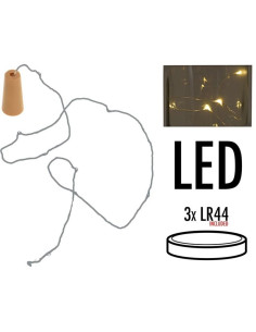 Kurk met 8 LED lampjes
