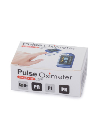 Vingerpulsoximeter medische hartslag en zuurstof meter