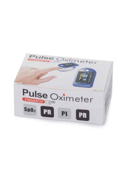 Vingerpulsoximeter medische hartslag en zuurstof meter