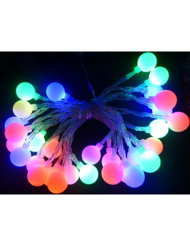 Kerstverlichting - Vorm: Kerstballetjes - 30...