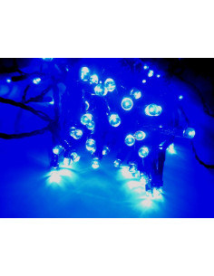 Kerstverlichting 96 LEDs 10 meter Blauw 8 programma's