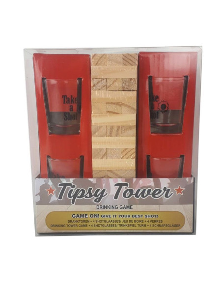 Tipsy Tower - Drinkspel - Mini Dranktoren