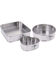 Springvormen -  set van 3 vormen