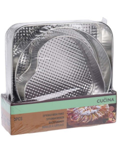 Springvormen -  set van 3 vormen 2