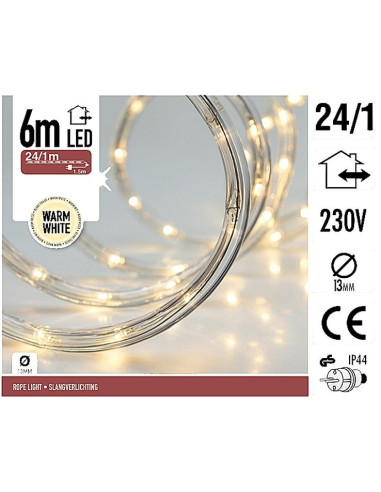 LED Lichtslang - 6 meter - warm wit