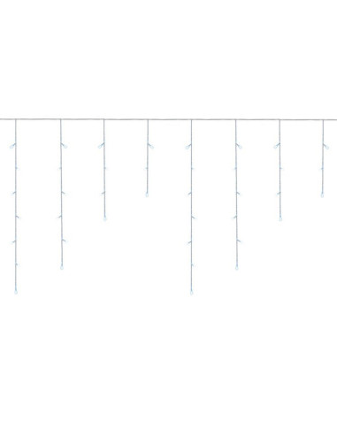 Kerstverlichting - 300 LED- IJsgordijn - Koud Wit - Combineerbaar