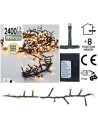 Micro Cluster 2400 LED's 48 meter extra warm wit