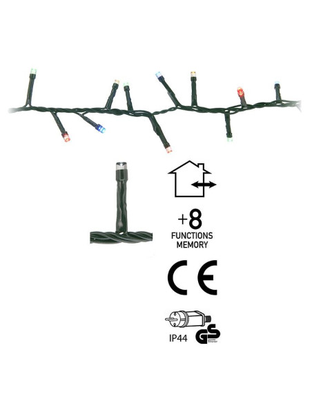 Micro Cluster 1000 LED's 20 meter multicolor