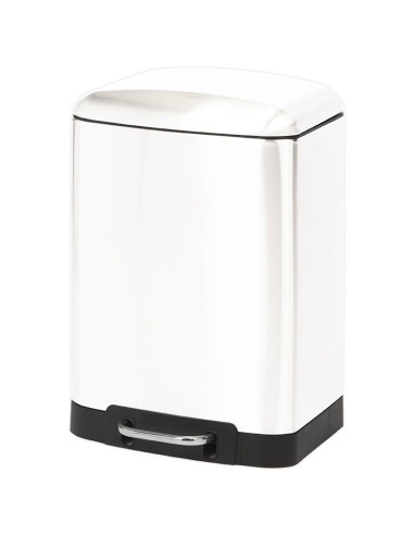 Duett Pedaalemmer - 6 liter - metaal - wit