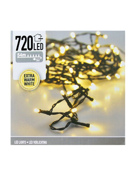 LED-verlichting - 720 LED's - 54 meter - extra warm wit