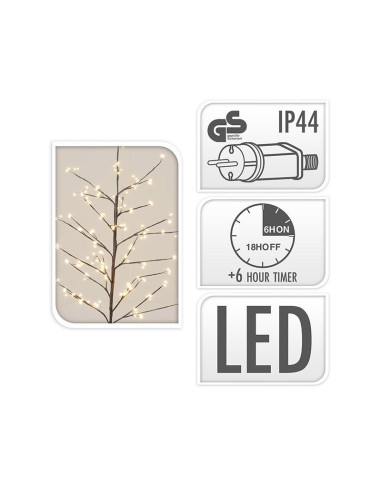 Lichtboom 120cm - 240LED - met timer