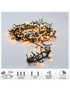 Micro Cluster met Haspel - 750 LED - 15 meter - extra... 2